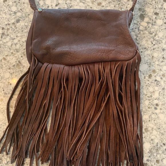 Kobler purse fringe w/ turquoise! Crossover - Picture 6 of 15